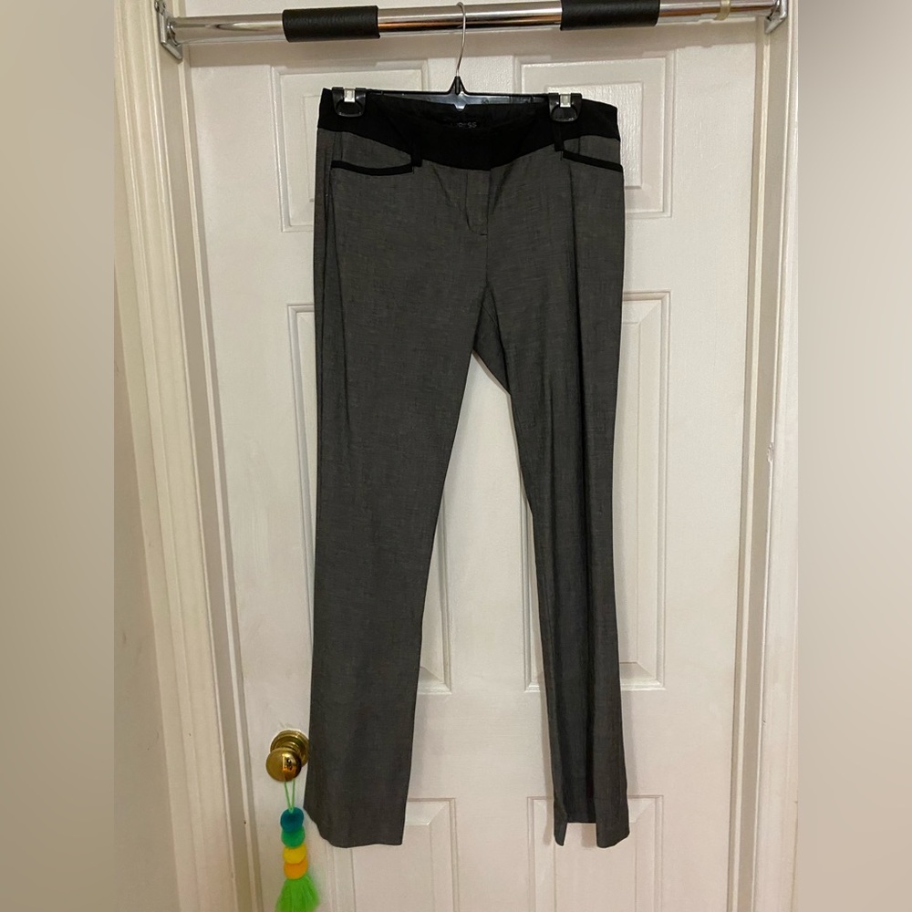 Express grey Columnist Dress Pants Size 4 Regular Women's.